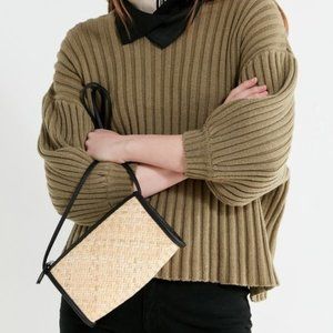 Urban Outfitters Connie Straw Crossbody Bag